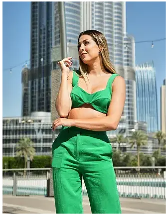 Roupa verde